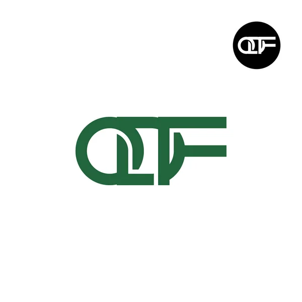 Дизайн Логотипа Odf Monogram — стоковый вектор
