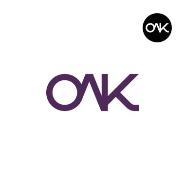 Mektup OAK Monogram Logo Tasarımı