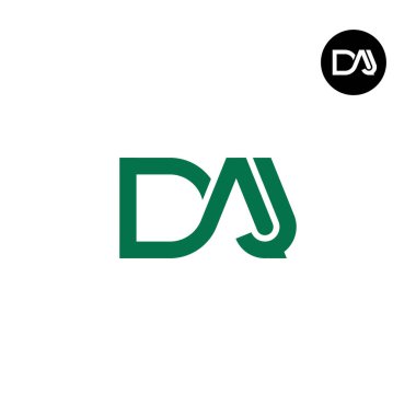 DAJ Harfi Monogram Logo Tasarımı