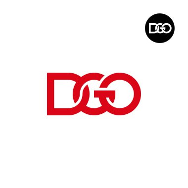 Harf DGO Monogram Logo Tasarımı