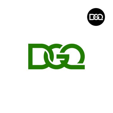 Harf DGQ Monogram Logo Tasarımı