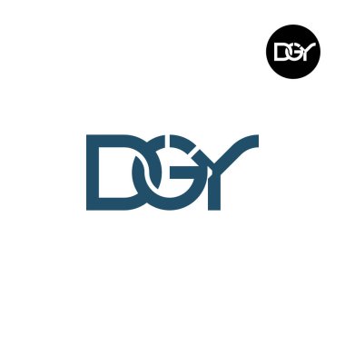 Harf DGY Monogram Logo Tasarımı