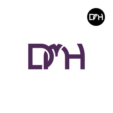 Harf DMH Monogram Logo Tasarımı