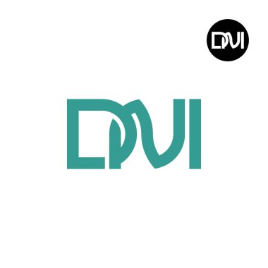 Harf DNI Monogram Logo Tasarımı