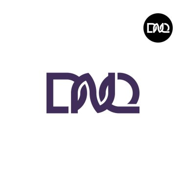 Harf DNQ Monogram Logo Tasarımı