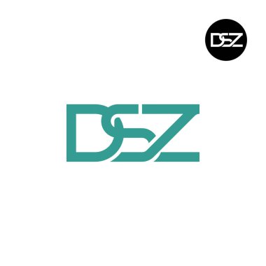 Harf DSZ Monogram Logo Tasarımı