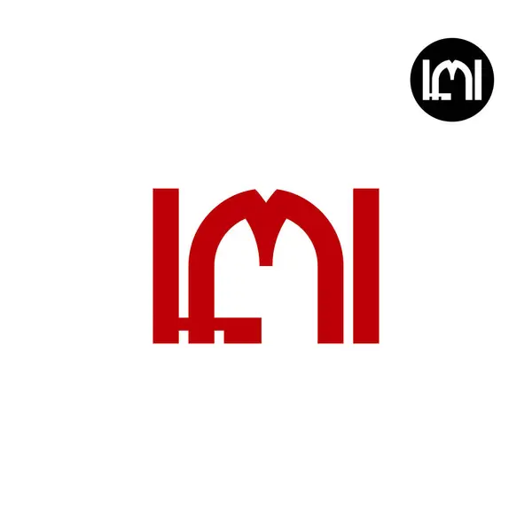 字母Lmi主题图标志设计 — 图库矢量图片