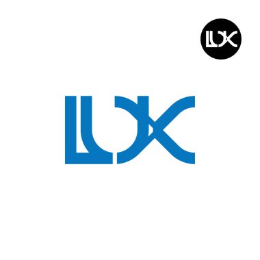 Harf LUX Monogram Logo Tasarımı