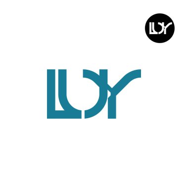 Harf LUY Monogram Logo Tasarımı