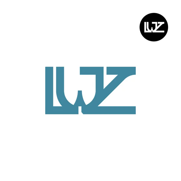 字母Lwz简写标志设计 — 图库矢量图片