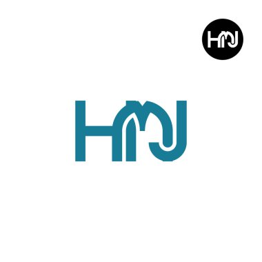 Harf HMJ Monogram Logo Tasarımı