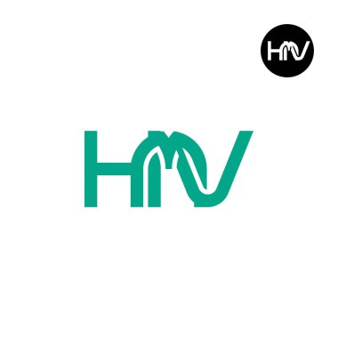 Harf HMV Monogram Logo Tasarımı