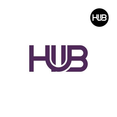 Harf HUB Monogram Logo Tasarımı