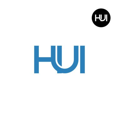 Harf HUI Monogram Logo Tasarımı