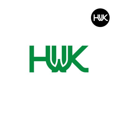 Harf HWK Monogram Logo Tasarımı