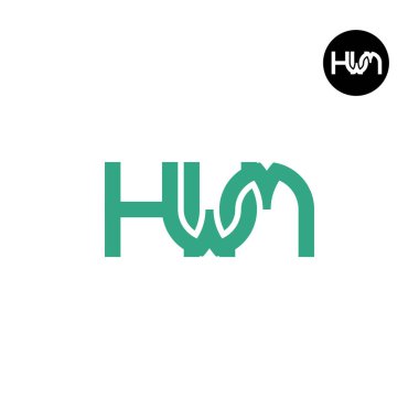 Harf HWM Monogram Logo Tasarımı