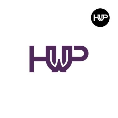 Harf HWP Monogram Logo Tasarımı