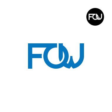 FOW Harfi Monogram Logo Tasarımı