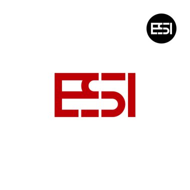 Harf ESI Monogram Logo Tasarımı