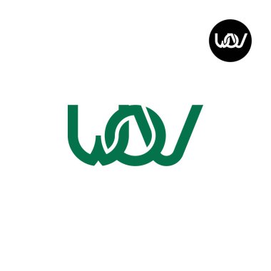 WOV Harfi Monogram Logo Tasarımı