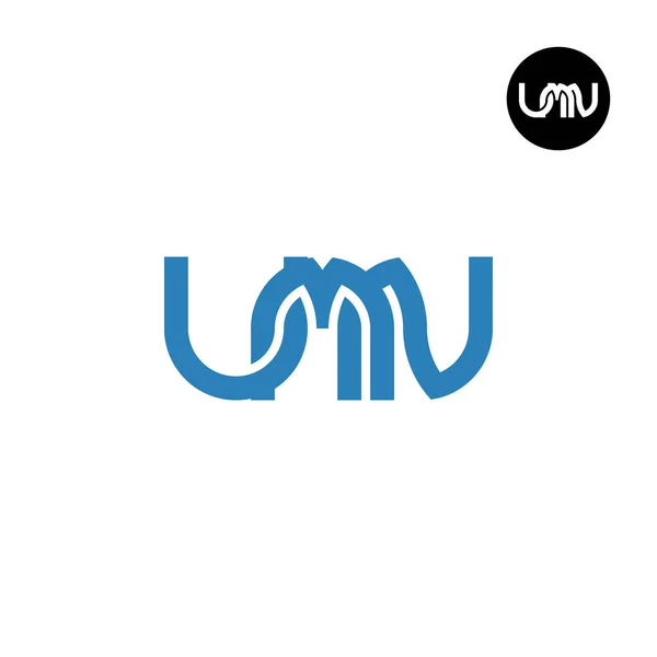 Harf UMN Monogram Logo Tasarımı