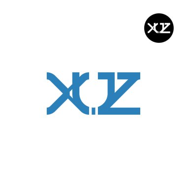 Harf XUZ Monogram Logo Tasarımı
