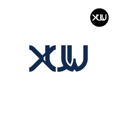 Harf XUW Monogram Logo Tasarımı