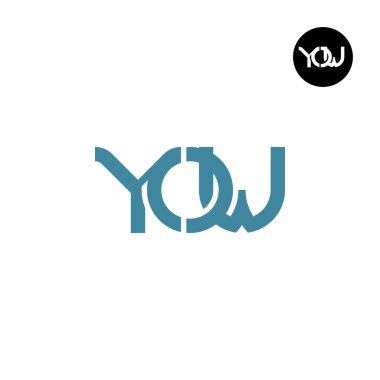 YOW Harfi Monogram Logo Tasarımı