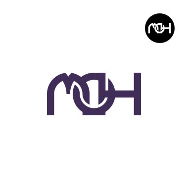 MOH Harfi Monogram Logo Tasarımı