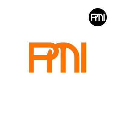 Harf PMI Monogram Logo Tasarımı