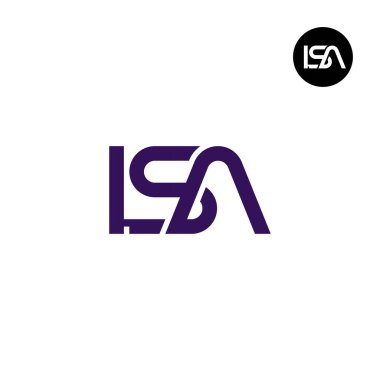 Harf LSA Monogram Logo Tasarımı