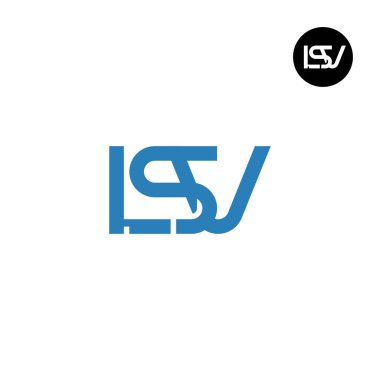 Harf LSV Monogram Logo Tasarımı