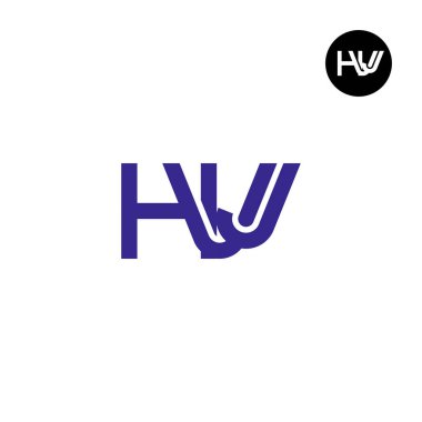 Harf HVJ Monogram Logo Tasarımı