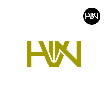 Harf HVN Monogram Logo Tasarımı