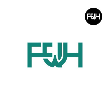 Harf FWH Monogram Logo Tasarımı