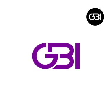 Harf GBI Monogram Logo Tasarımı