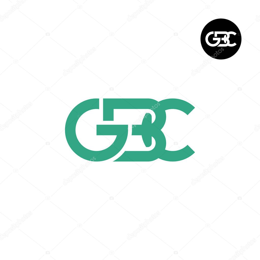 Letter GBC Monogram Logo Design