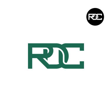 Harf RDC Monogram Logo Tasarımı