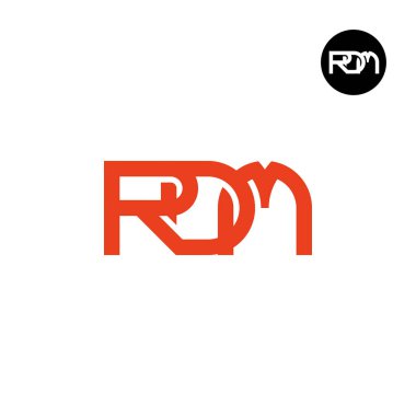 Harf RDM Monogram Logo Tasarımı