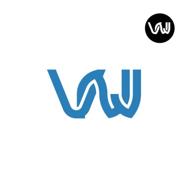 Harf VNJ Monogram Logo Tasarımı