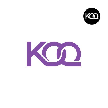 Harf KOQ Monogram Logo Tasarımı