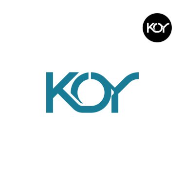 Harf KOY Monogram Logo Tasarımı