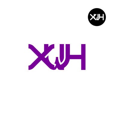 Harf XWH Monogram Logo Tasarımı