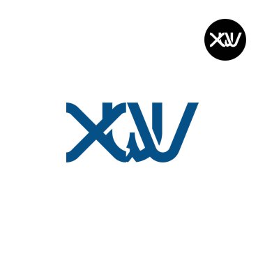 Harf XWV Monogram Logo Tasarımı