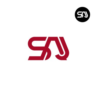 Harf SAJ Monogram Logo Tasarımı