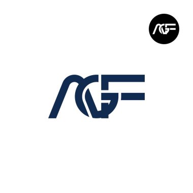 AGF Harfi Monogram Logo Tasarımı