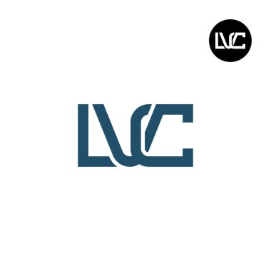 Harf LVC Monogram Logo Tasarımı