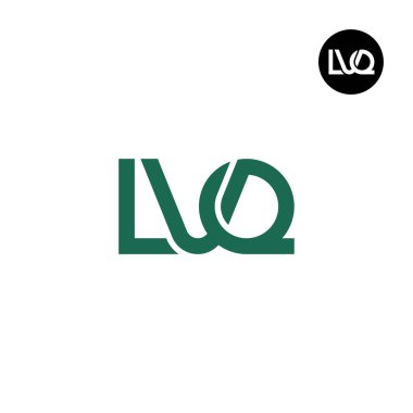 Harf LVQ Monogram Logo Tasarımı