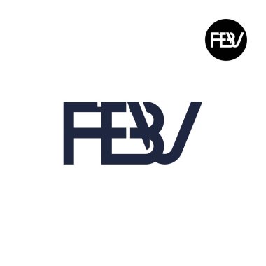 Harf FBV Monogram Logo Tasarımı