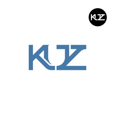 Harf KUZ Monogram Logo Tasarımı